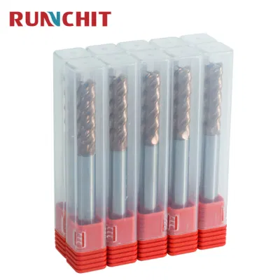 High Quality Customize Milling Cutter HRC70/65/55 Carbide Square End Mill 2/4 Flute Endmill Tungsten Carbide Cutting Tools for CNC Milling Machine Tools