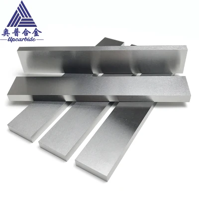 7*25*150mm Silver Grey Tungsten Cemented Sheet Flat Bartungsten Carbide Plate for Pressing Dies