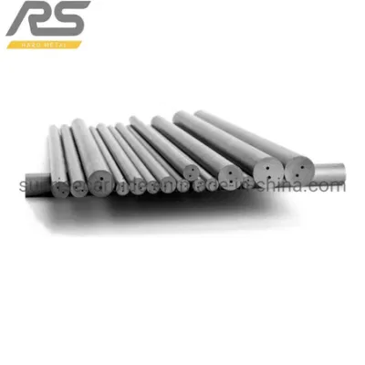 Cutting Tool Manufacture Tungsten Carbide Double Hole Straight Rod Unground Bar