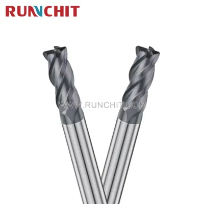 High Precision CNC 2/4 Flute Tungsten Solid Carbide End Mill Cemented Carbide Solid Carbide Tool for Steel Metal Cutting (DRBI1230)