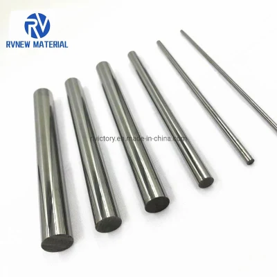 Fine Grain Size Polished Cemented Solid Unground Tungsten Carbide Rods