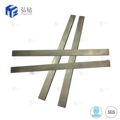 K10 K20 K30 Tungsten Carbide Flat Bar Paper Wood Fiber Cloth Cutting Cemented Carbide Strip