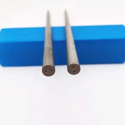 Diameter 3 to 32X330 mm Tungsten Round Bar with Two Straight Holes