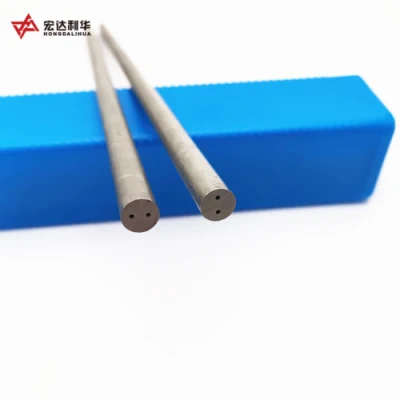 Diameter 3 to 32X330 mm Tungsten Round Bar with Two Straight Holes