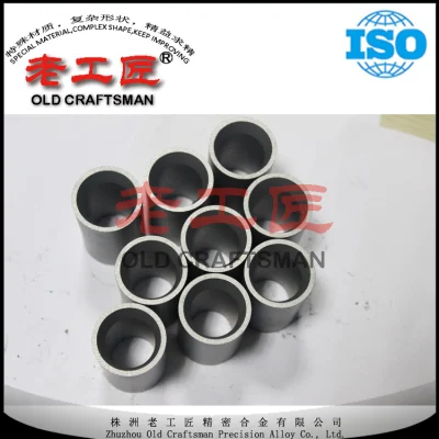 Tungsten Cemented Carbide Shaft Bushing for Machine Part