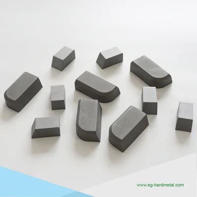 Yg6 Cemented Tungsten Carbide Brazed Tips Welding Tips for Cutting Tool