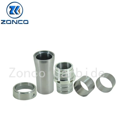 Wear Resistance Mud Pulser Mud Pump Spare Parts Cemented Tungsten Carbide Lower Wear Sleeve