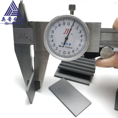 Tungsten Bar Yg8 10-330mm Customized Length Hip Sintered Tungsten Carbide Flat Bars Carbide Strip