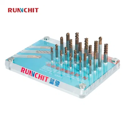 High Quality HRC45-70 Hardness Steel CNC Cutting Tools Machine End Milling Cutter for Mindustry Industry Materials High Die Industry (NRBI0805)