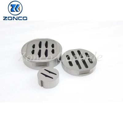 Yg6/Yg8/Yg10 Tungsten Carbide Wear Parts Plate Trim Valve for Chemical Industry