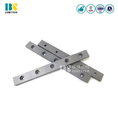 Cemented Carbide Strips Tungsten Carbide Strips with Holes for Wood Cutting Tools