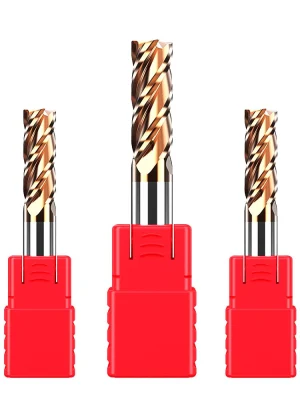 4 Flutes Square End Mills Cutting Tool Tungsten Carbide
