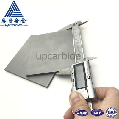High Strength Tungsten Carbide Plates 100% Passed Inspection Yg8 5*100*100mm for Making Wear-Resistant Parts