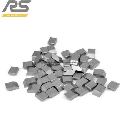 Easy Brazing Tungsten Cemented Carbide Saw Tips Made in China
