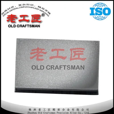 Yg15 Yg20 Tungsten Cemented Carbide Board or Plate for Mould