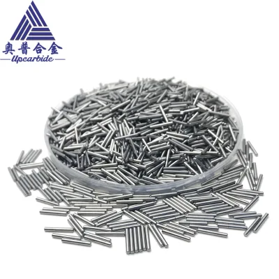 Diameter 1.3*9.5mm Tungsten Carbide Polishing Rods with Double Ends Chamfer