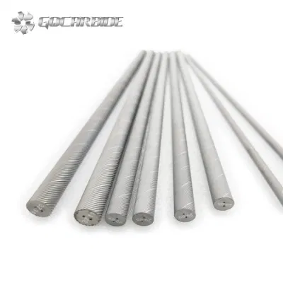 Unground &amp; Ground with Central Coolant Hole Tungsten Carbide Rods for Machining Steel, Copper, Stainless