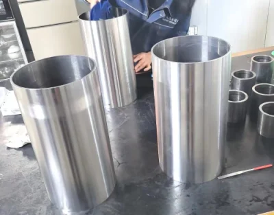 OEM Big Size with Thin Wall Hard Alloy Cemented Tungsten Carbide Bushing Sleeve