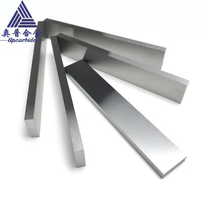 7*25*150mm Silver Grey Tungsten Cemented Sheet Flat Bartungsten Carbide Plate for Pressing Dies
