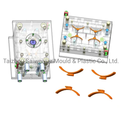 Pipe Fitting Mold Transitions Moulding PVC Throttle Valve Plastic Body Injection Mould