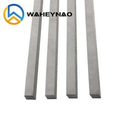 Waheynao Solid Tungsten Carbide Strips Yg8 Blade K10 Tungsten Carbide Flat Bar 330 mm