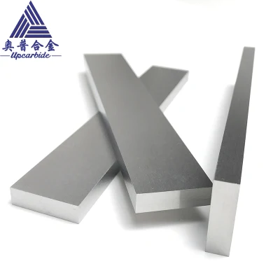 7*25*150mm Silver Grey Tungsten Cemented Sheet Flat Bartungsten Carbide Plate for Pressing Dies
