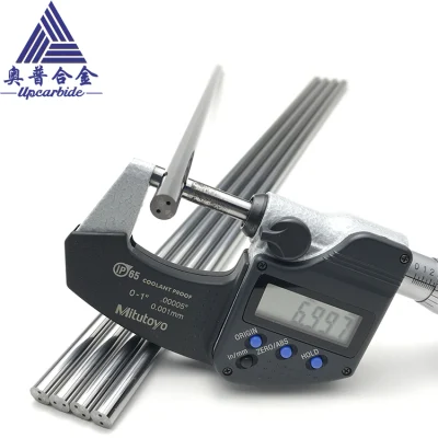 Yl10.2 Tungsten Carbide Rod/Fine Grinding Cemented Carbide Round Bar with Two Straight Coolant Hole with Dia7*330mm