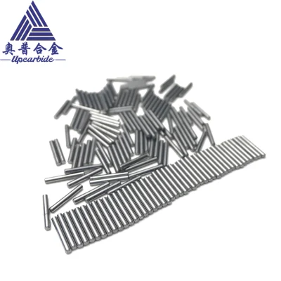 Diameter 1.3*9.5mm Tungsten Carbide Polishing Rods with Double Ends Chamfer