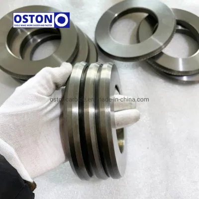 200X110X20mm Pr5 Cemented Carbide Three Indenting Roller for Cold Processing 4mm to 8.5mm Ribbed Steel Wires According to BS 5896-2012 Type T1