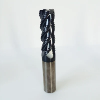 Factory Solid Carbide Tungsten 3 Flutes Roughing Cutting Tools for CNC Machine