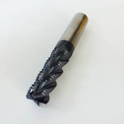 Factory Solid Carbide Tungsten 3 Flutes Roughing Cutting Tools for CNC Machine
