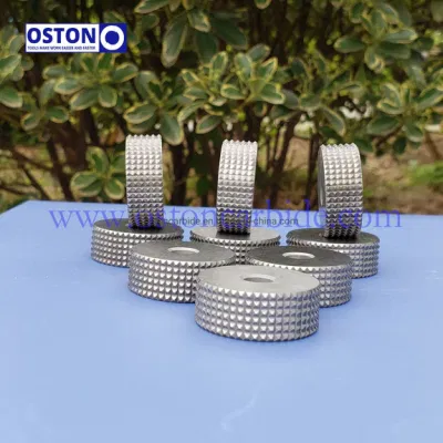 Tungsten Carbide Milling Wheels for Knurling Bush Hammer Roller Plates