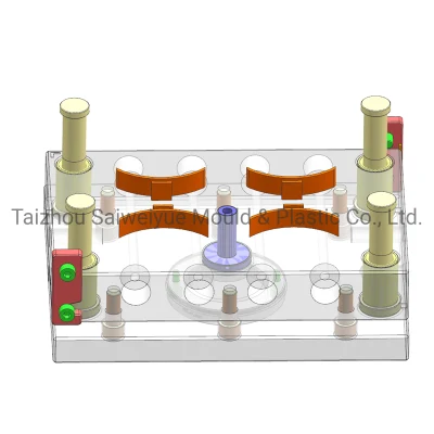 Pipe Fitting Mold Transitions Moulding PVC Throttle Valve Plastic Body Injection Mould