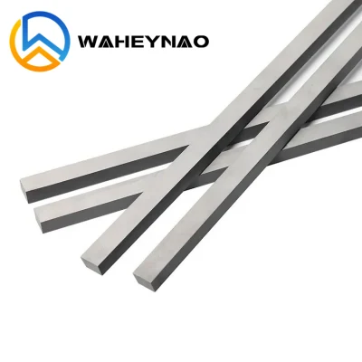 Waheynao Solid Tungsten Carbide Strips Yg8 Blade K10 Tungsten Carbide Flat Bar 330 mm