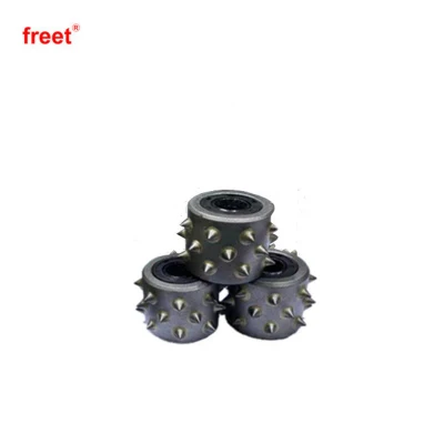 Tungsten Carbide Brazed Electroplated Bush Hammer Roller for Granite Marble Concrete
