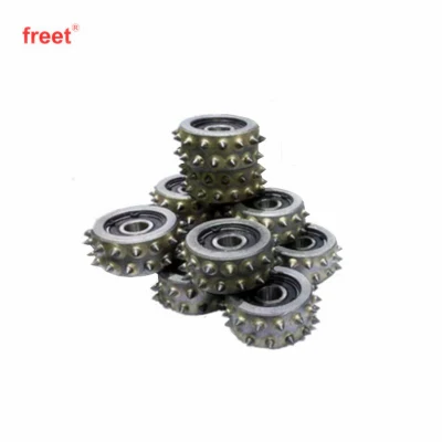Tungsten Carbide Brazed Electroplated Bush Hammer Roller for Granite Marble Concrete