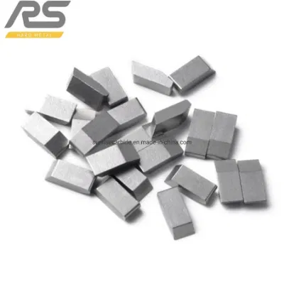 Easy Brazing Tungsten Cemented Carbide Saw Tips Made in China