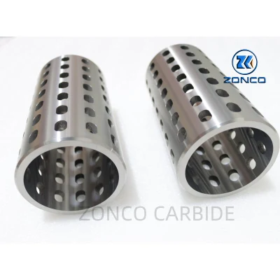 Throttle Valve High Hardness Tungsten Carbide Valve Cage Customized
