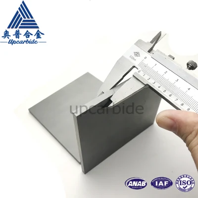 High Strength Tungsten Carbide Plates 100% Passed Inspection Yg8 5*100*100mm for Making Wear-Resistant Parts