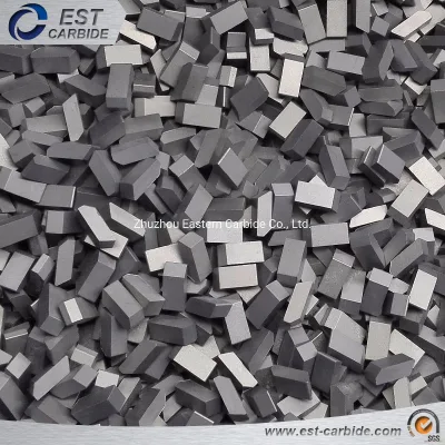Cemented Carbide Saw Blade Tips for Cutting in Zhuzhou