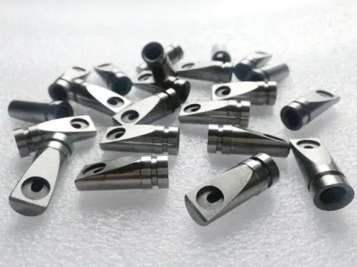OEM Customized Shaped China Factory High Hardness and Resistance Cemented Alloy Tungsten Carbide Sandblast Oil Nozzle for Oil Gas Industry