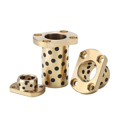 12*8*15h Bearing Tungsten Carbide Brass Copper Fit Sleeve Flange Bronze Bushing