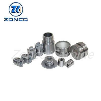 8-30mm Thickness PDC Drill Bits Tungsten Carbide Nozzle for Petroleum Industry Polished with Customized Design