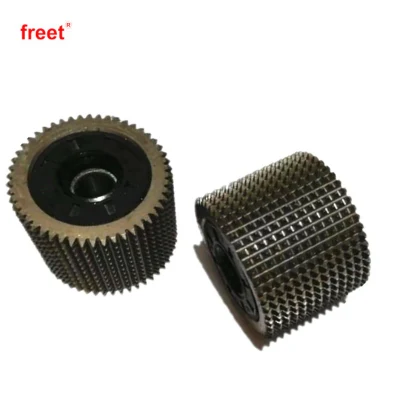 Tungsten Carbide Brazed Electroplated Bush Hammer Roller for Granite Marble Concrete