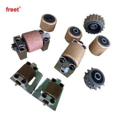 Tungsten Carbide Brazed Electroplated Bush Hammer Roller for Granite Marble Concrete