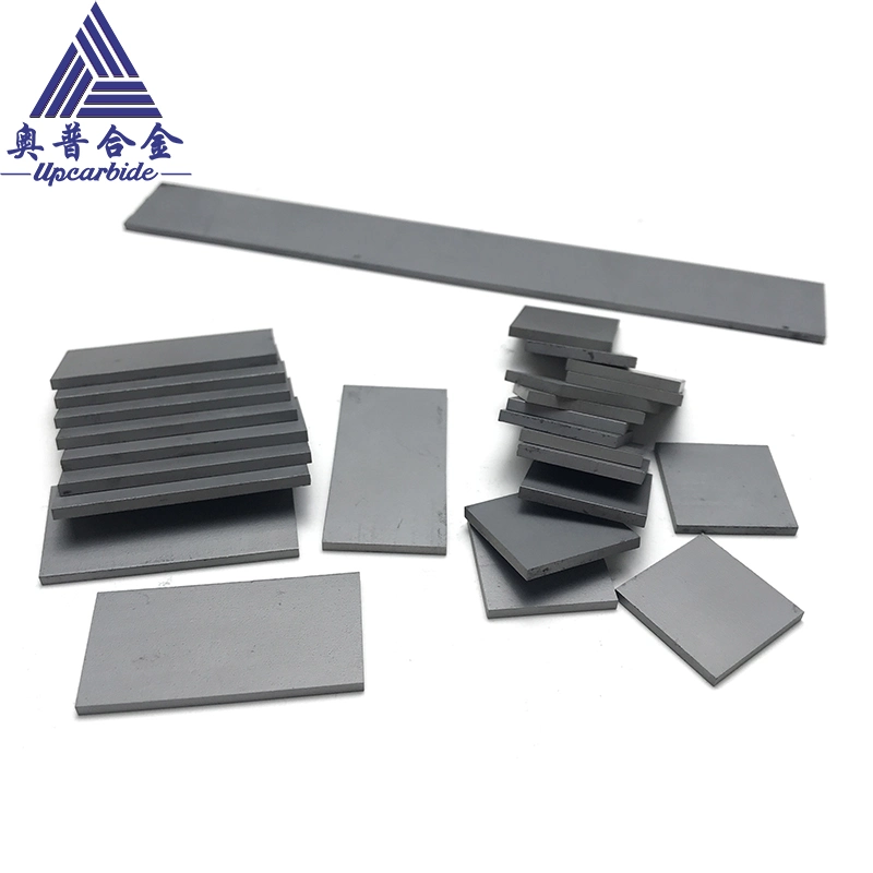 Tungsten Bar Yg8 10-330mm Customized Length Hip Sintered Tungsten Carbide Flat Bars Carbide Strip