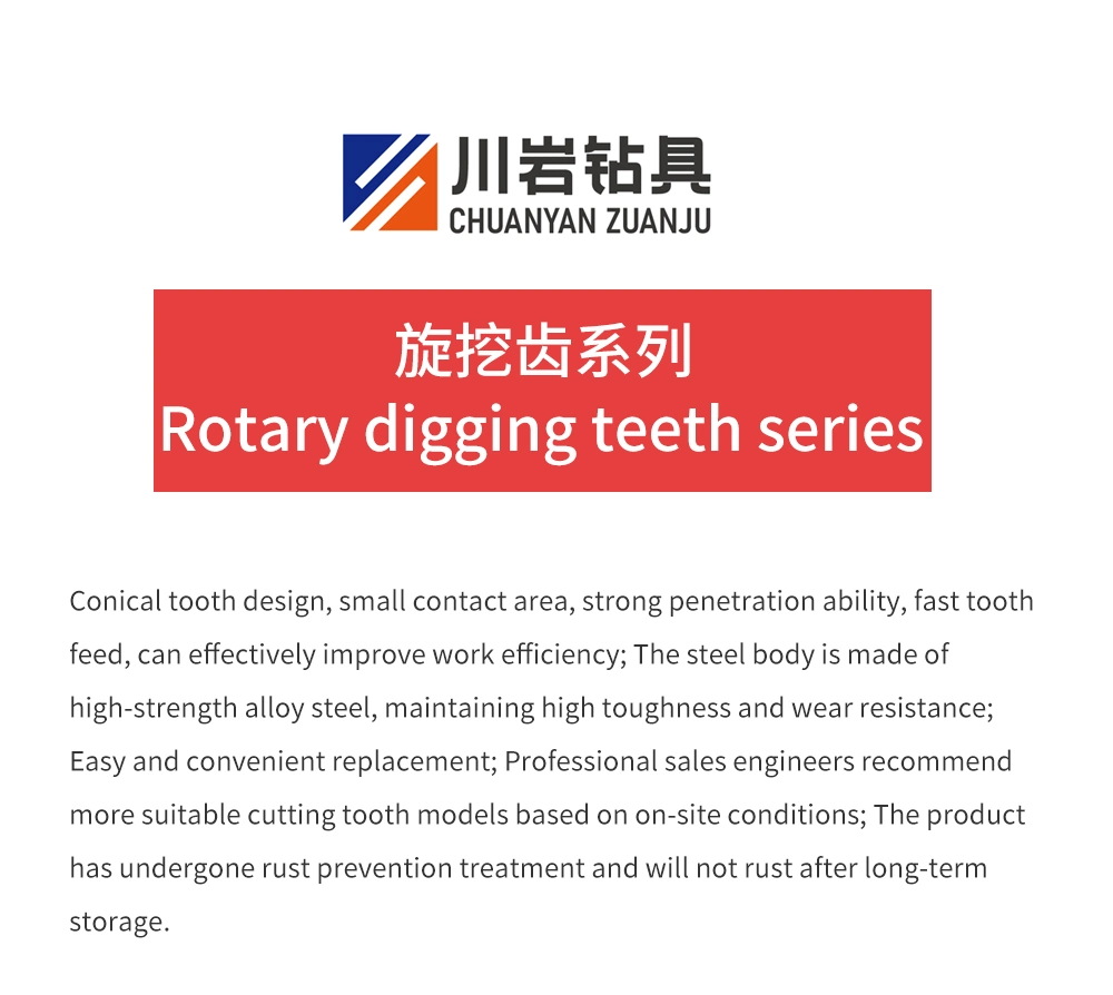 Cutting Pick Carbide Bullet Teeth 3060 Well Drilling Bits Teeth Coal Mine Survey Drilling Auger Bullet Teeth