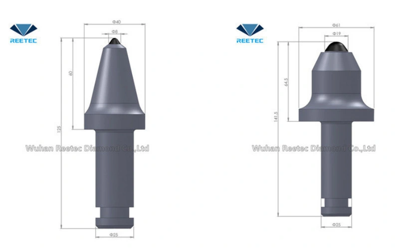 U95 High Performance Drilling Diamond Cutting Rock Tools /Diamond Coal Mining Picks for Coal Mining/Made