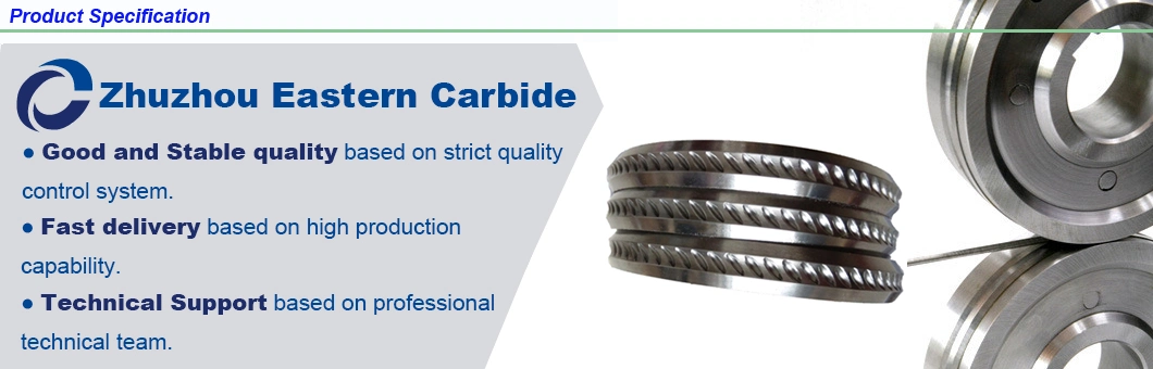 High Quality Tungsten Carbide Rolls From Zhuzhou Manufacturers