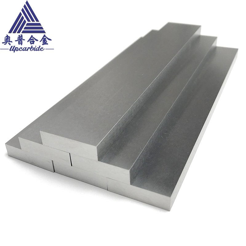 7*25*150mm Silver Grey Tungsten Cemented Sheet Flat Bartungsten Carbide Plate for Pressing Dies